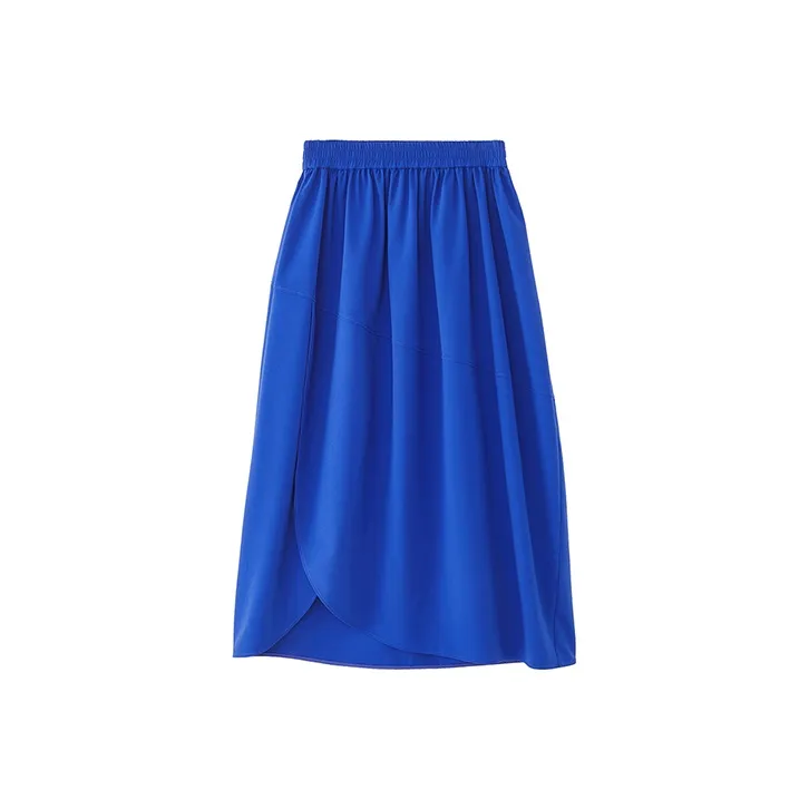 SOLWEIGE Casual Long Skirts Women's Klein Blue-0