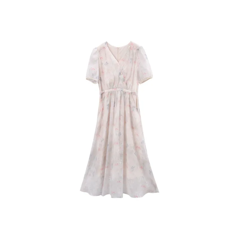 A Paradise For Awakening Short Sleeved Dress Women's-0
