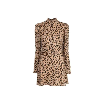 Reformation Long-Sleeved Dresses Women's Light Brown