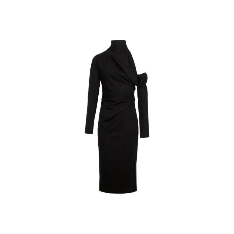 GAUGE81 Teresa Asymmetric Midi Dress-0