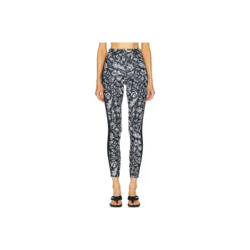 OFF-WHITE Tattoo-print Performance Leggings