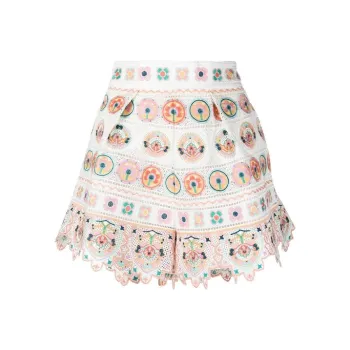 Zimmermann Casual Short Skirts Women's White