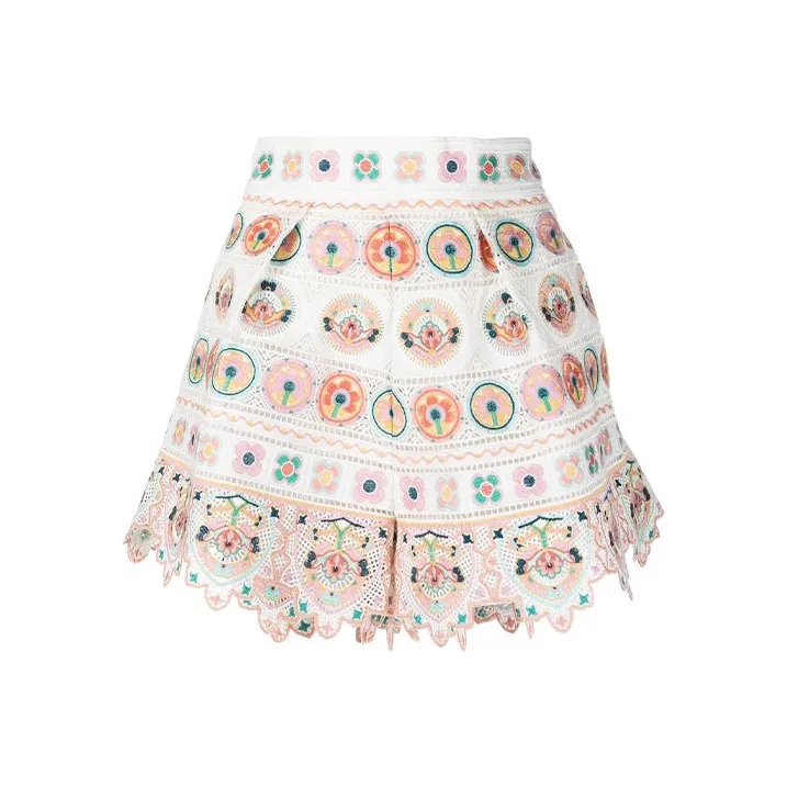 Zimmermann Casual Short Skirts Women's White-0