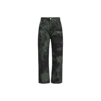 PINKO Mixer Acid wash Straight leg Jeans