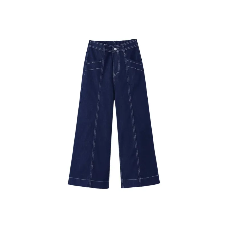 Mu Xiao Xin Jeans Women's Denim Blue-7