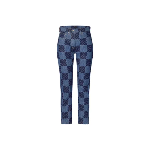 LOUIS VUITTON Damier Jeans
