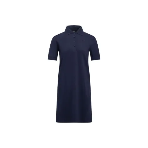 Under Armour SS25 Short Sleeved Dress Women's Navy Blue 410