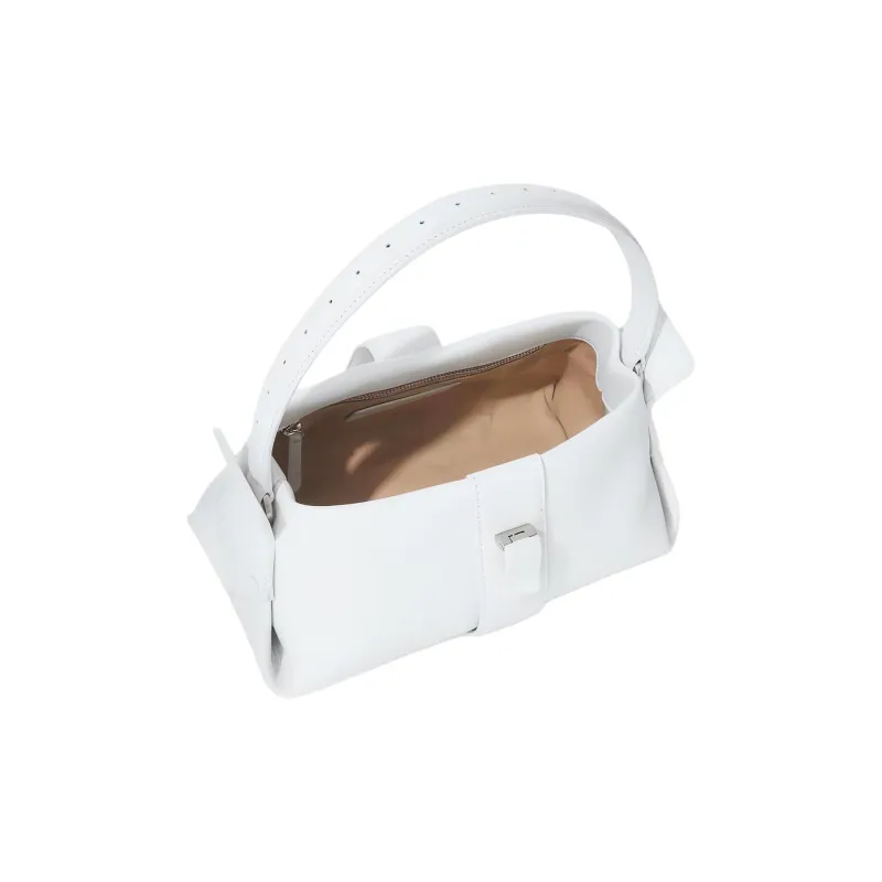 PROENZA SCHOULER Sheepskin Handbag Shoulder Bag Women's Optical White-4
