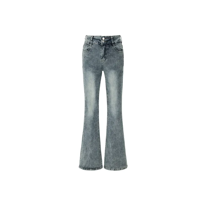 ZAZN Jeans Women's Black Gray Color-6