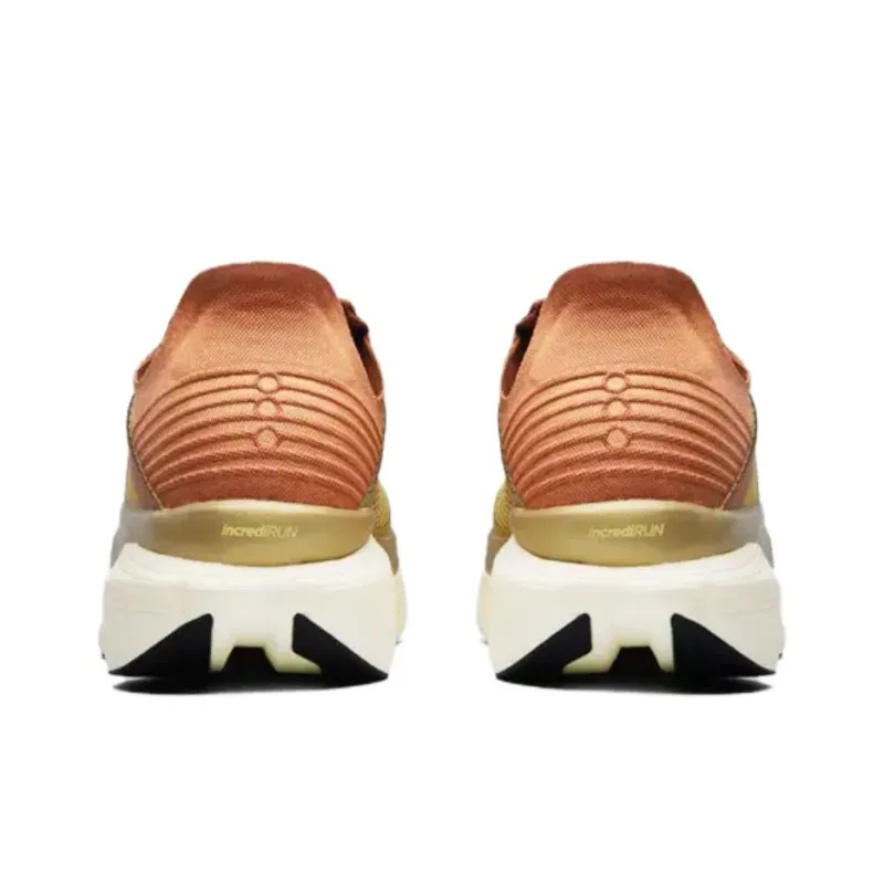 Saucony SILO Collection Anti Slip Wear Resistant Low Top Casual Running Shoes Unisex Yellow Brown-4