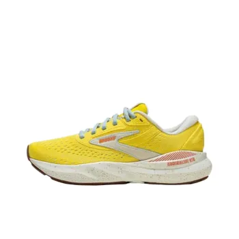 Brooks Adrenaline GTS 24 Abrasion Resistant Breathable Low Top Running Shoes Women's Yellow