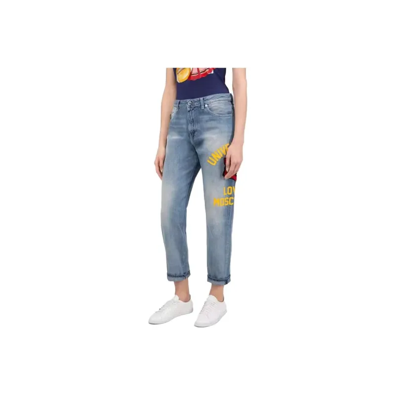 LOVE MOSCHINO Jeans Women's Blue-0