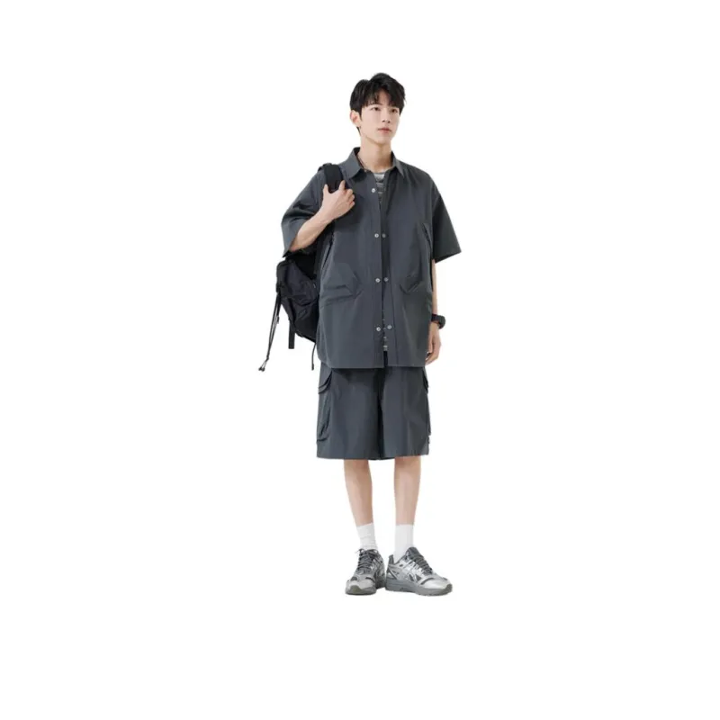 Anyveiw Shirt Matching Set Unisex-16