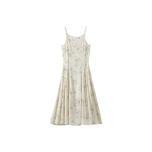 Inman Slip Dresses Women's Pear Blossom Beige