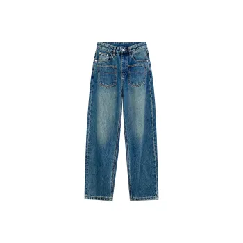 GZQJ Jeans Women's Dark Blue