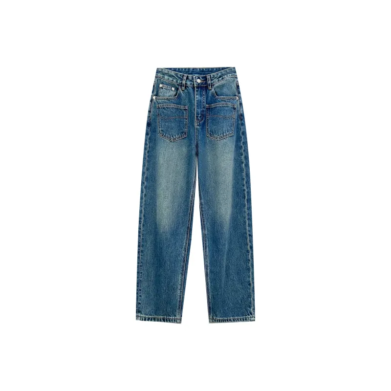GZQJ Jeans Women's Dark Blue-0
