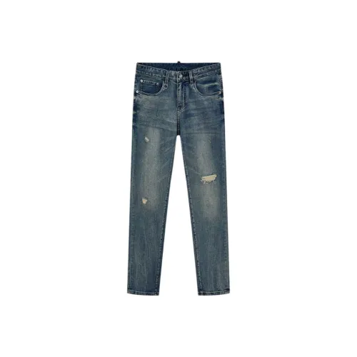 DEGAIA Jeans Men Dark Blue