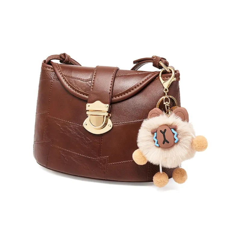 AOKANG Synthetic Leather Small Square Bag Bucket Bag Crossbody Underarm Shoulder Bag Small Size Women's Multicolor-15