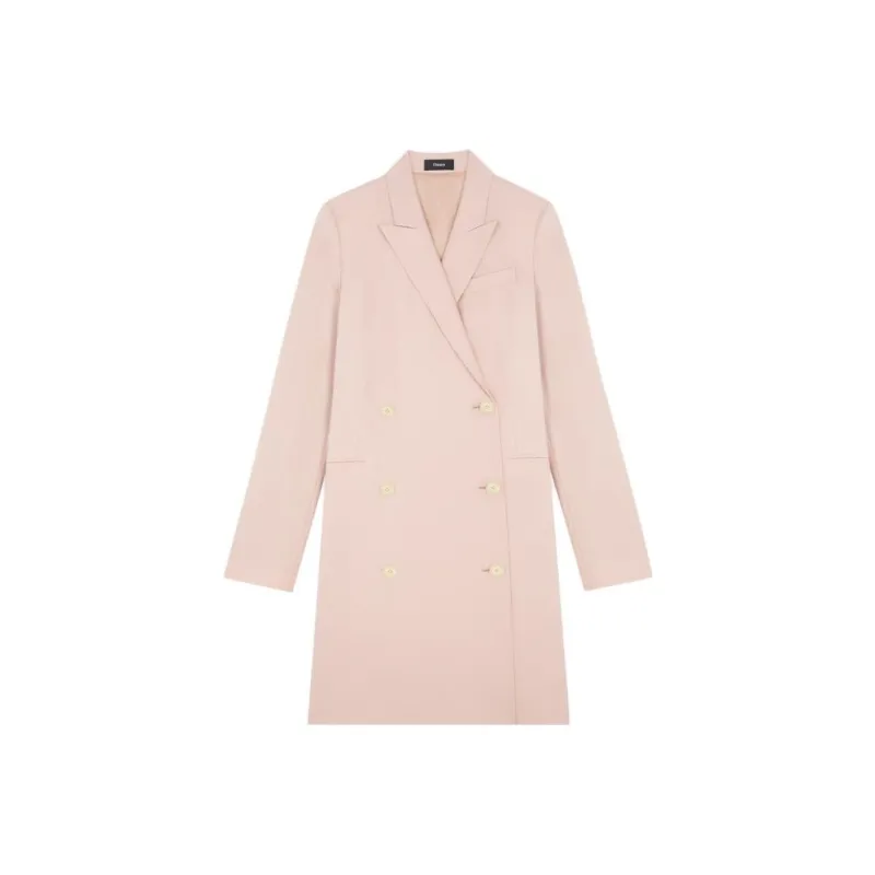 THEORY Long-Sleeved Dresses Women's Light Pink-0