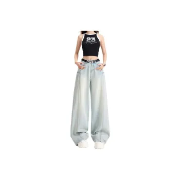 Concubine Zhu Jeans Women's Nostalgic Blue