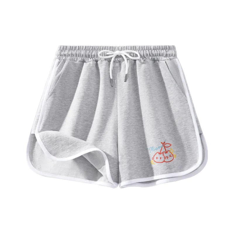 Cotton Casual Shorts Women's-3