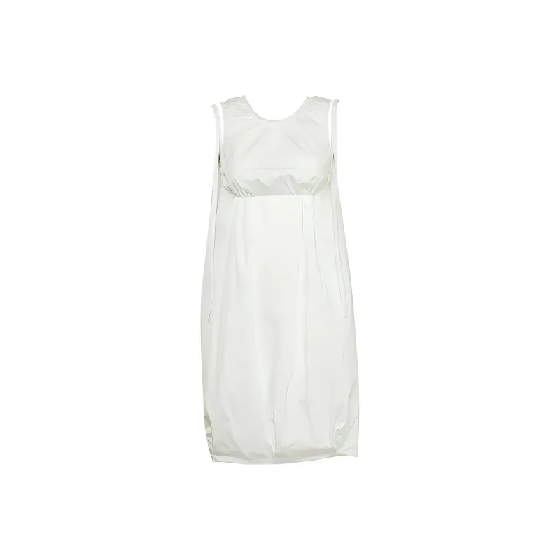 SportMax Sleeveless Dresses Women's White-0