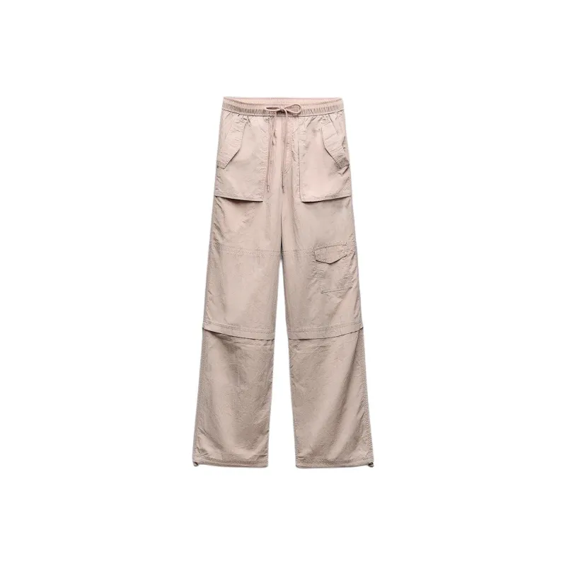 ZARA Cargo Pants Women's Purple-0