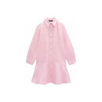 ZARA Long-Sleeved Dresses Women's Pink