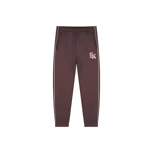 361° Knitted Sweatpants Women's Burning Fight Brown