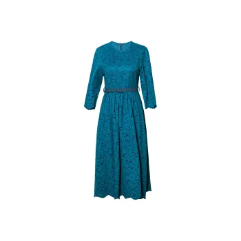 ROEYSHOUSE Long Sleeved Dresses Women's Peacock Blue
