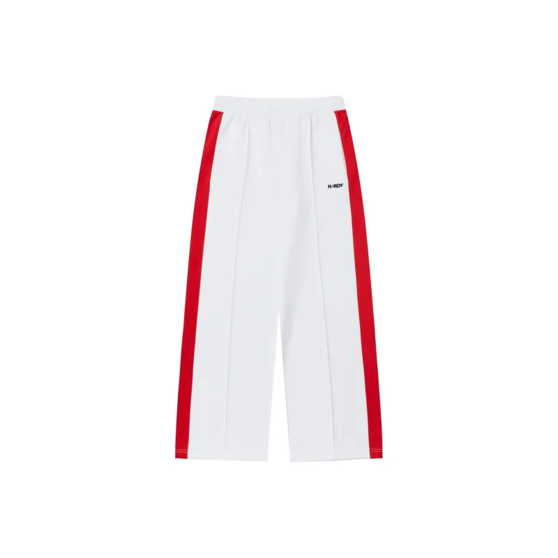 NERDY SS24 Knitted Sports Pants Women's White-0