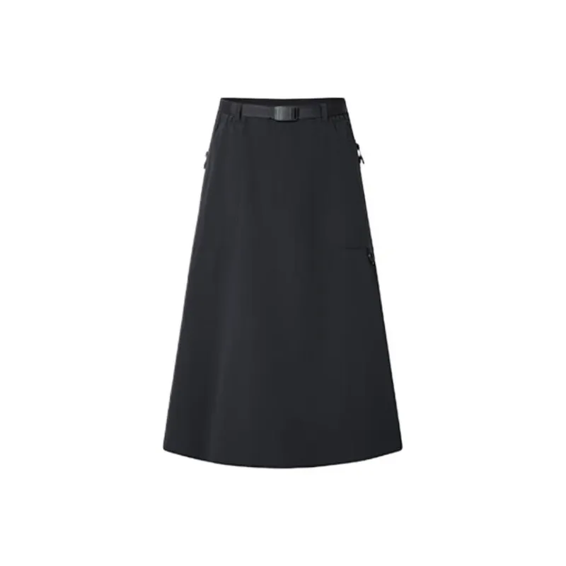 Columbia Transit Knit Long Skirt Women's Black-0