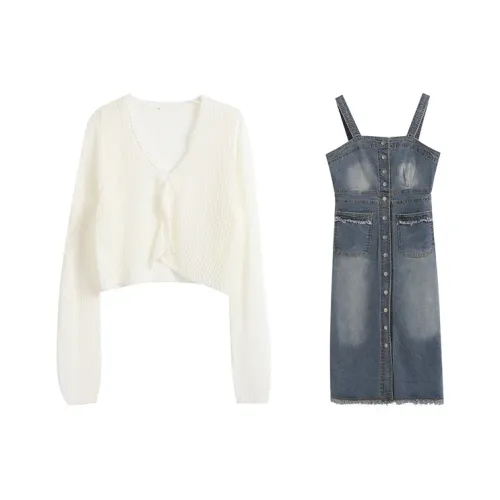 WOWI Two Piece Skirt Sets Women's