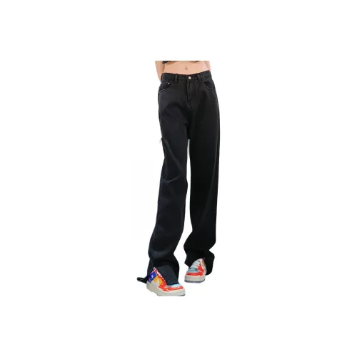 Seven Up And Nine Down Jeans Women's Black