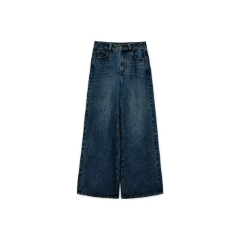 INSUN SS24 Jeans Women's Navy Blue