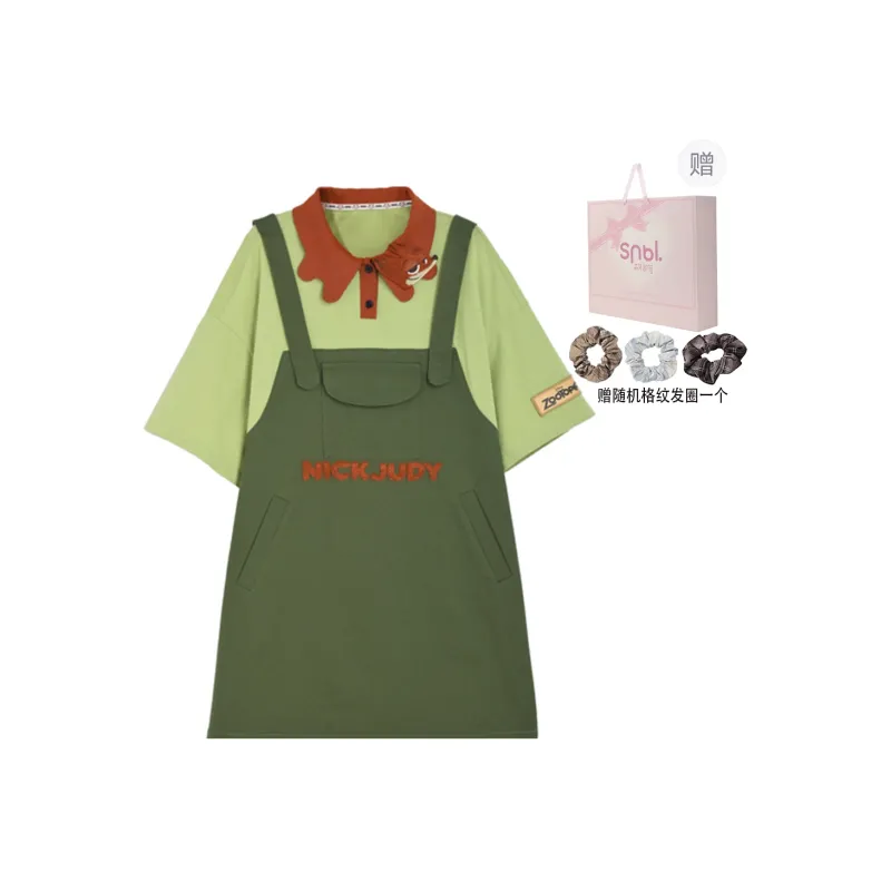 SNBL Short Sleeved Dresses Women's-2