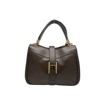 FERRAGAMO Dual Controller Handbag Women's Brown
