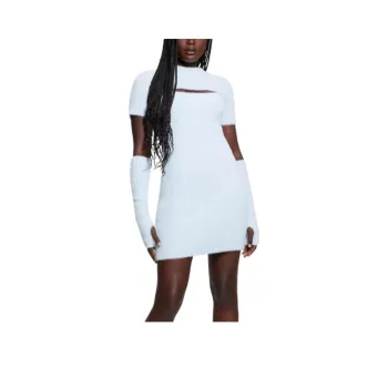 GUESS Long-Sleeved Dresses Women's Blue