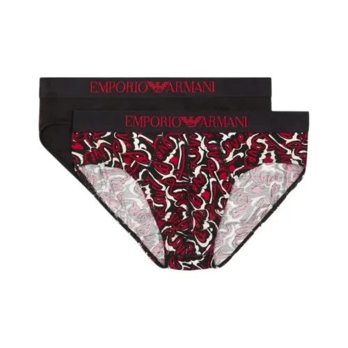 EMPORIO ARMANI Two pack Of Valentine's Day Capsule Collection Briefs