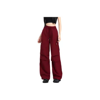 ST&SAT Cargo Pants Women's Deep Red