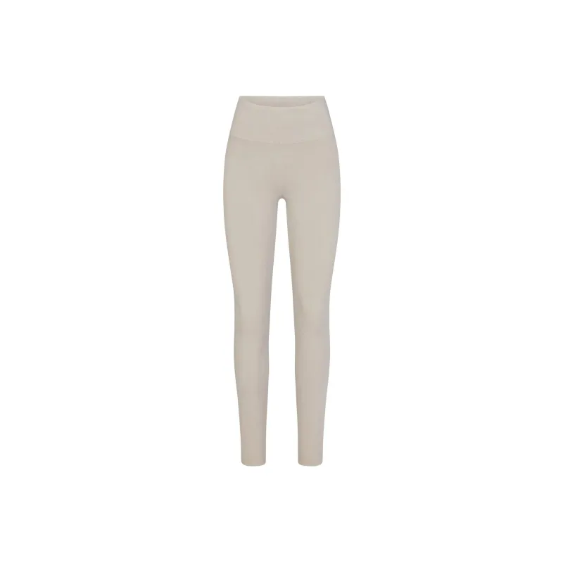 SKIMS OUTDOOR HIGH-WAISTED LEGGING Leggings Women's STONE/Stone Color-0