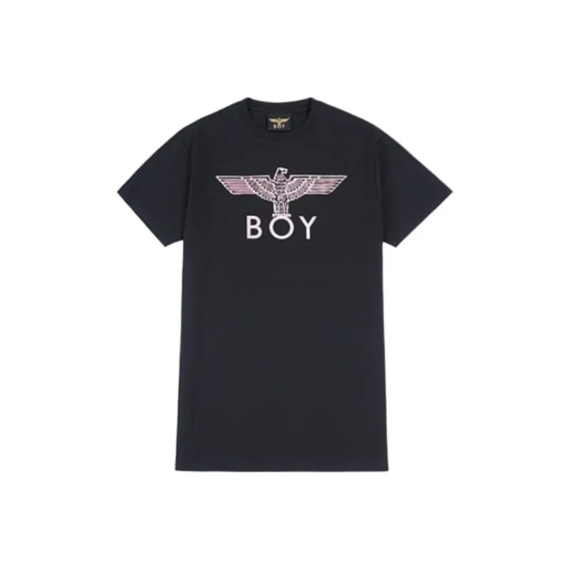Boy London Short Sleeved Dress Women's Black-1