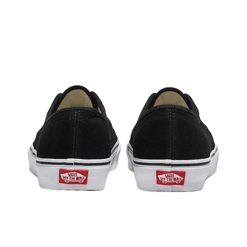 Vans Authentic Slip Resistant Low Top Skateboard Shoes Unisex Black-2