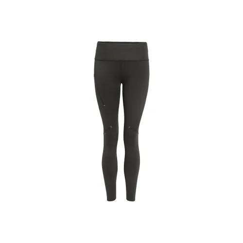 On Perf Winter Tights Lumos Knitted Sweatpants Women's Black