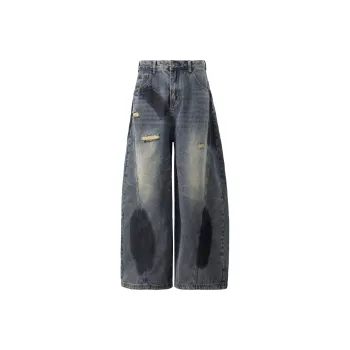 Mu Xiao Xin Jeans Women's Dark Blue