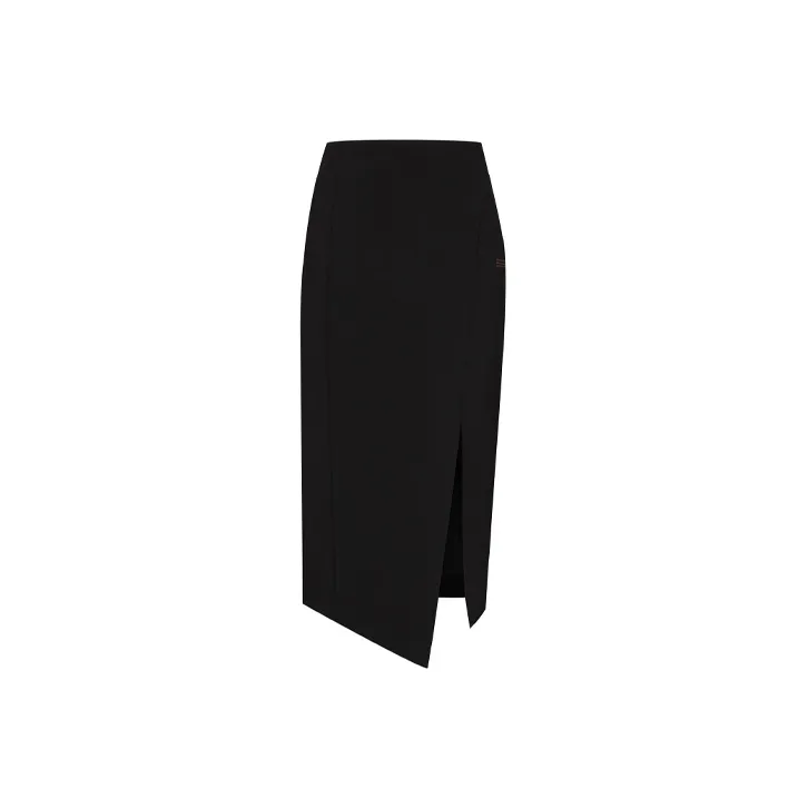 OFF-WHITE Wrap Midi Skirt-0