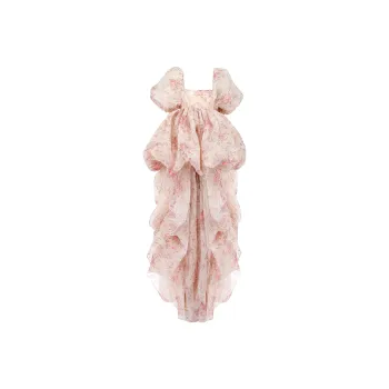 Selkie Collection Short Sleeved Dress Women's Pink