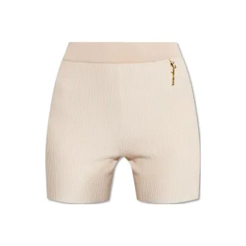 Jacquemus Charm Logo Knit Shorts