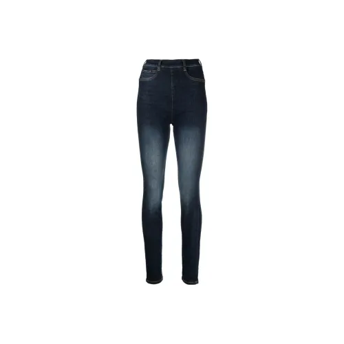PHILIPP PLEIN Logo Patch High waisted Jeggings