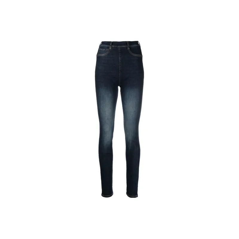 PHILIPP PLEIN High waist Zip up Jeggings-0